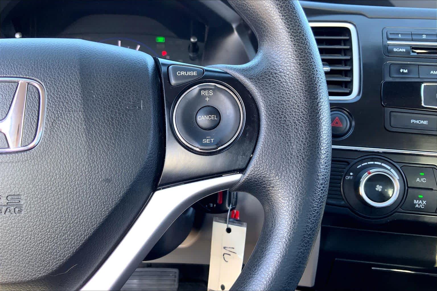 2013 Honda Civic LX Alabaster Silver Metallic at Group 1 Toyota Southwest