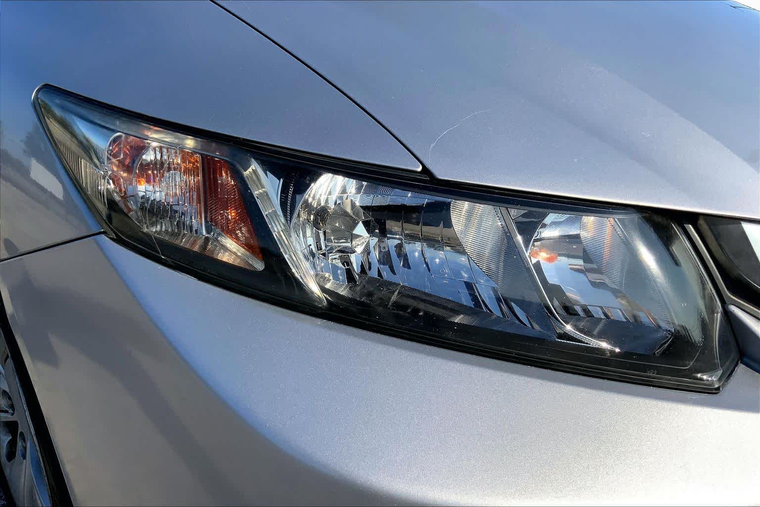 2013 Honda Civic LX Alabaster Silver Metallic at Group 1 Toyota Southwest