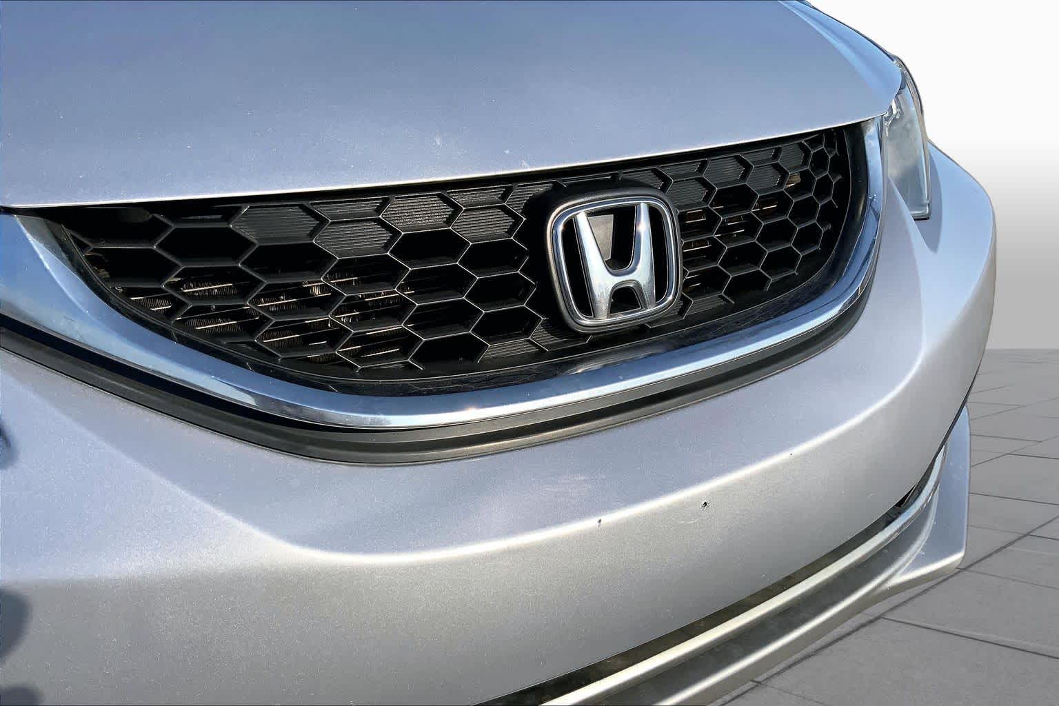 2013 Honda Civic LX Alabaster Silver Metallic at Group 1 Toyota Southwest