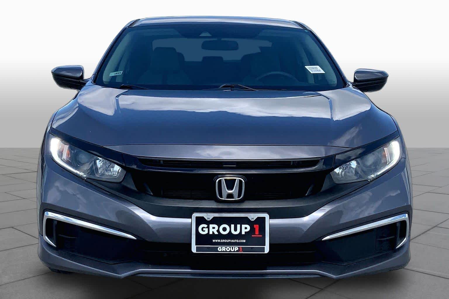 2020 Honda Civic Sedan LX Modern Steel Metallic at Auto Boutique Texas