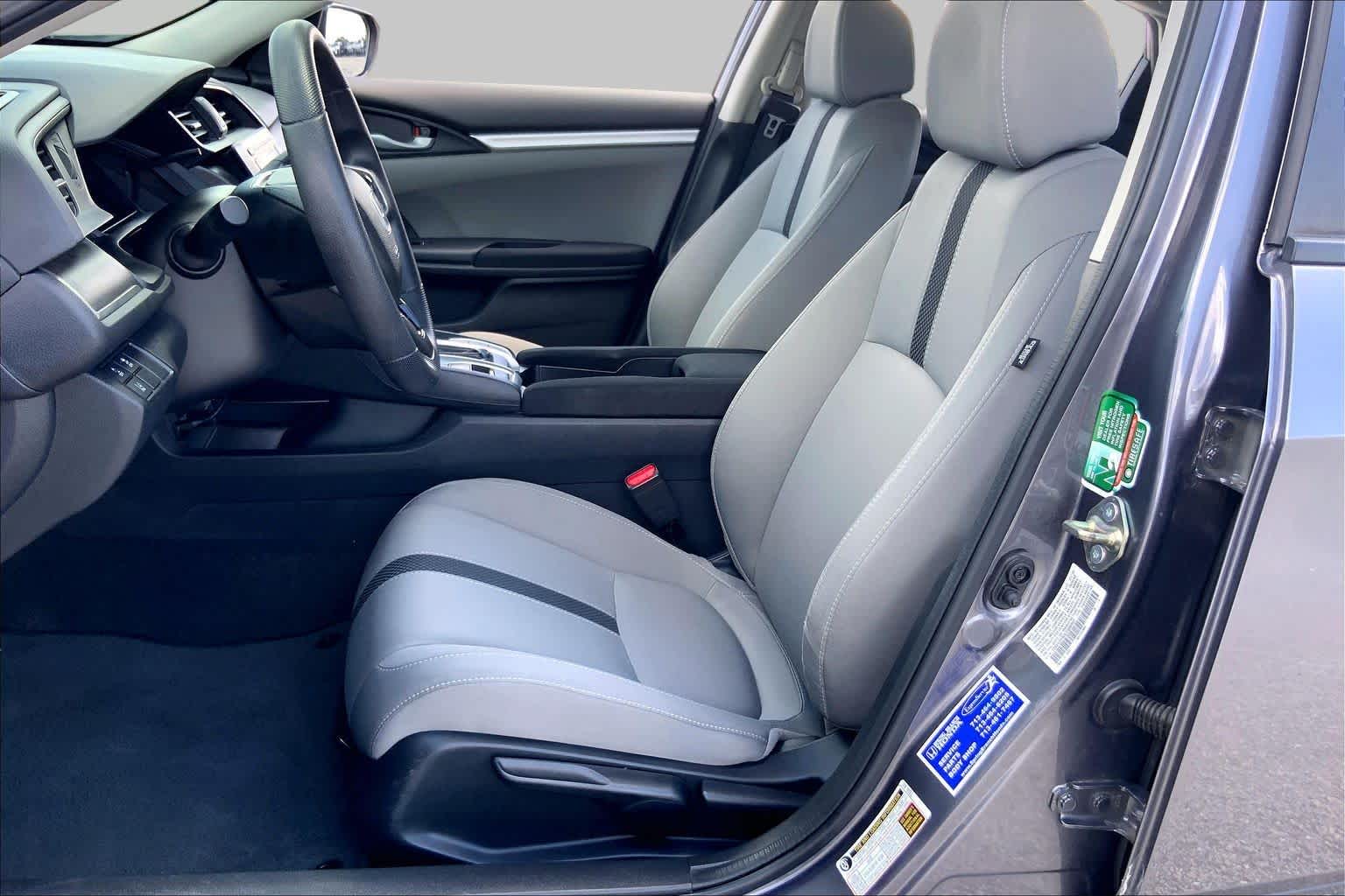 2020 Honda Civic Sedan LX Modern Steel Metallic at Auto Boutique Texas