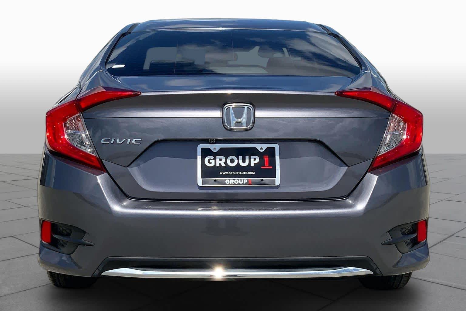 2020 Honda Civic Sedan LX Modern Steel Metallic at Auto Boutique Texas