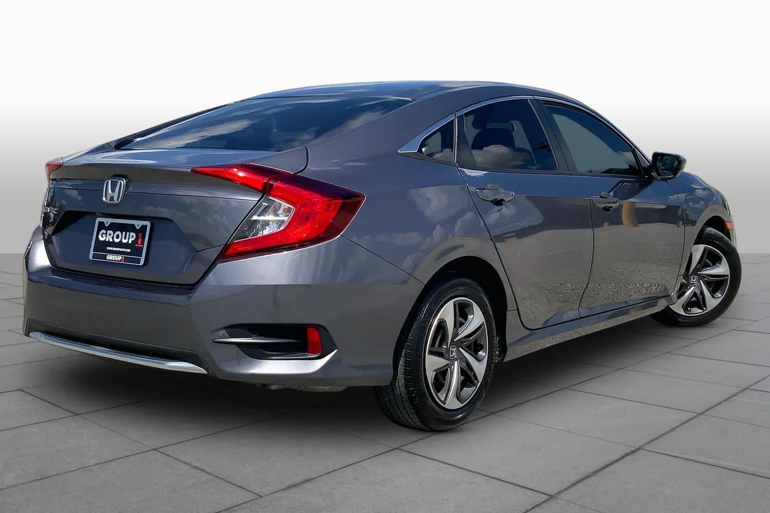 2020 Honda Civic Sedan LX Modern Steel Metallic at Auto Boutique Texas