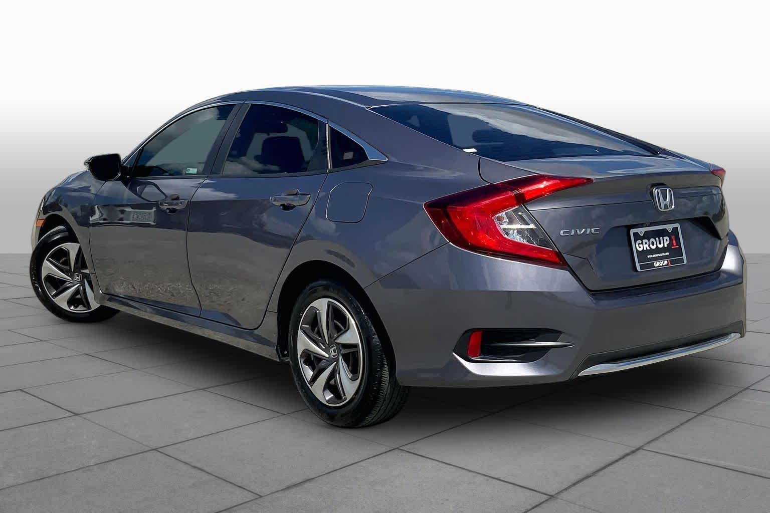 2020 Honda Civic Sedan LX Modern Steel Metallic at Auto Boutique Texas