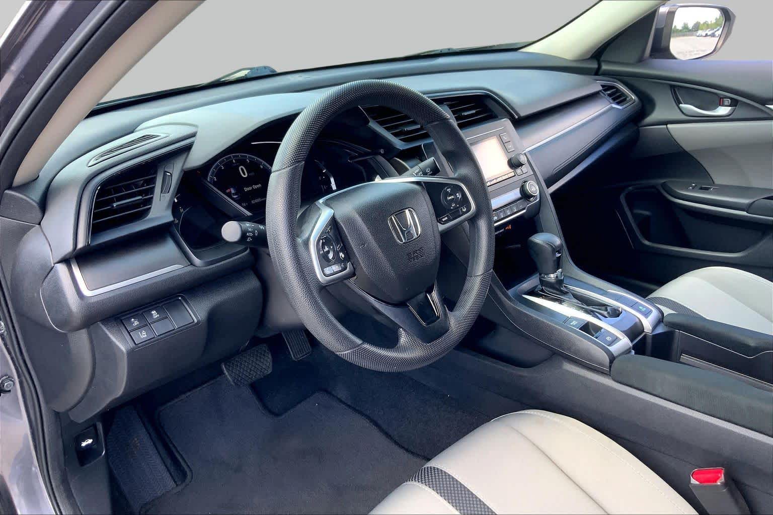 2020 Honda Civic Sedan LX Modern Steel Metallic at Auto Boutique Texas