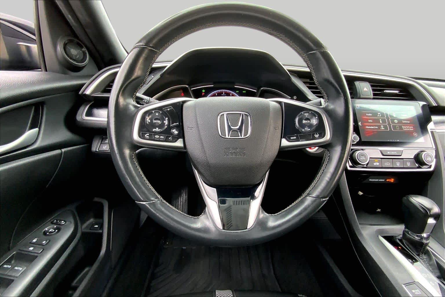 2020 Honda Civic Sedan Sport Crystal Black Pearl at Sterling McCall Nissan