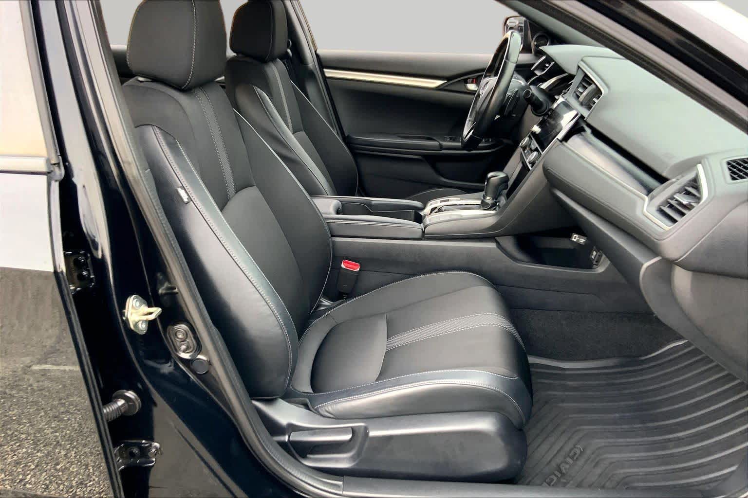 2020 Honda Civic Sedan Sport Crystal Black Pearl at Sterling McCall Nissan
