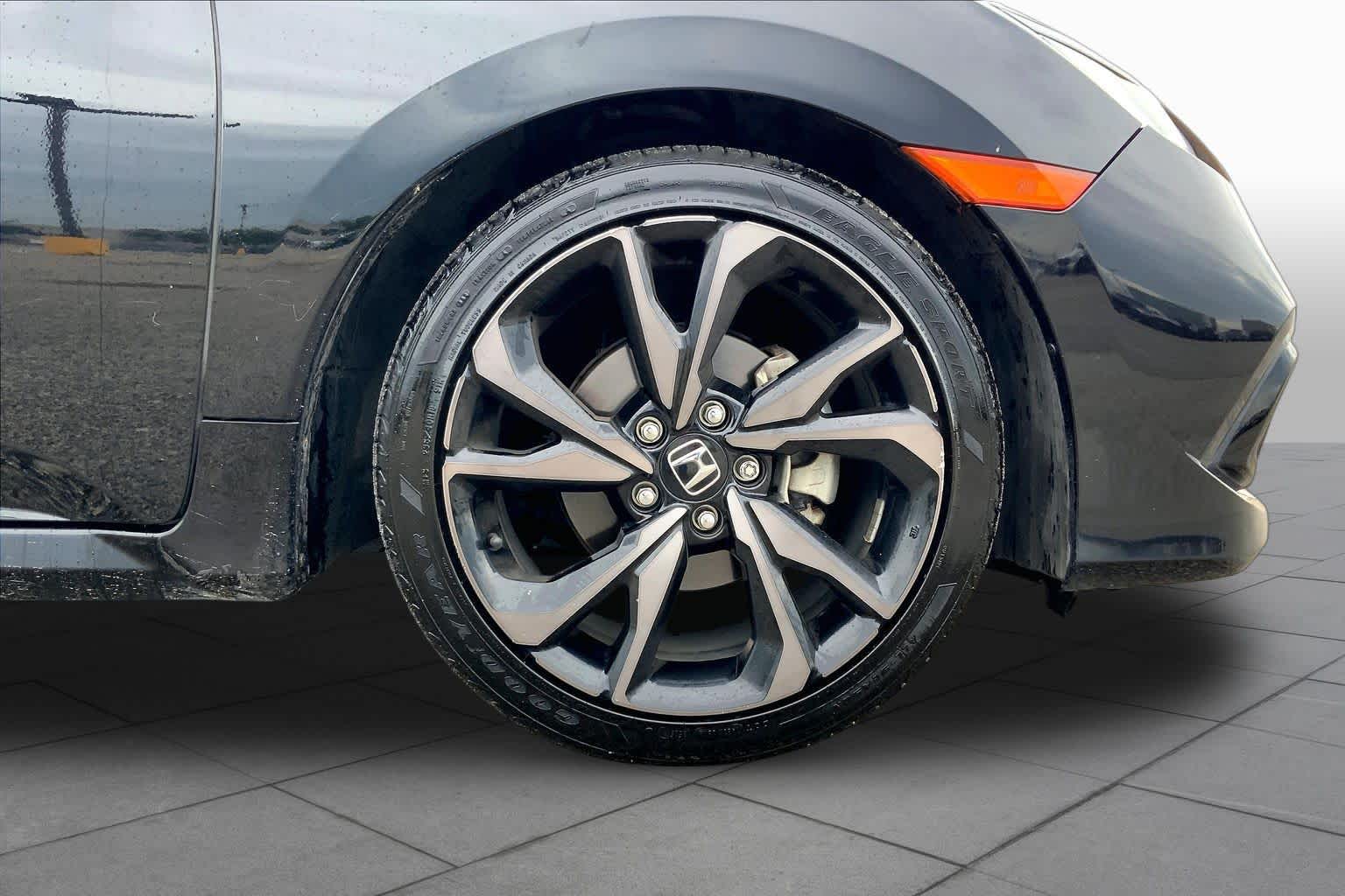 2020 Honda Civic Sedan Sport Crystal Black Pearl at Sterling McCall Nissan