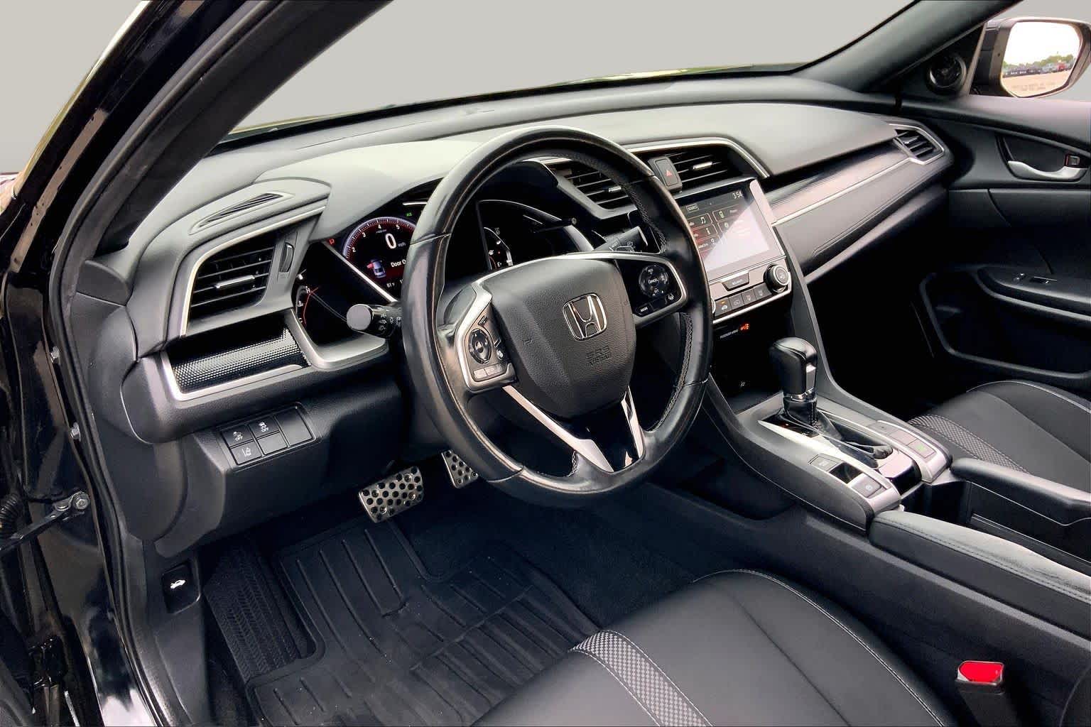 2020 Honda Civic Sedan Sport Crystal Black Pearl at Sterling McCall Nissan