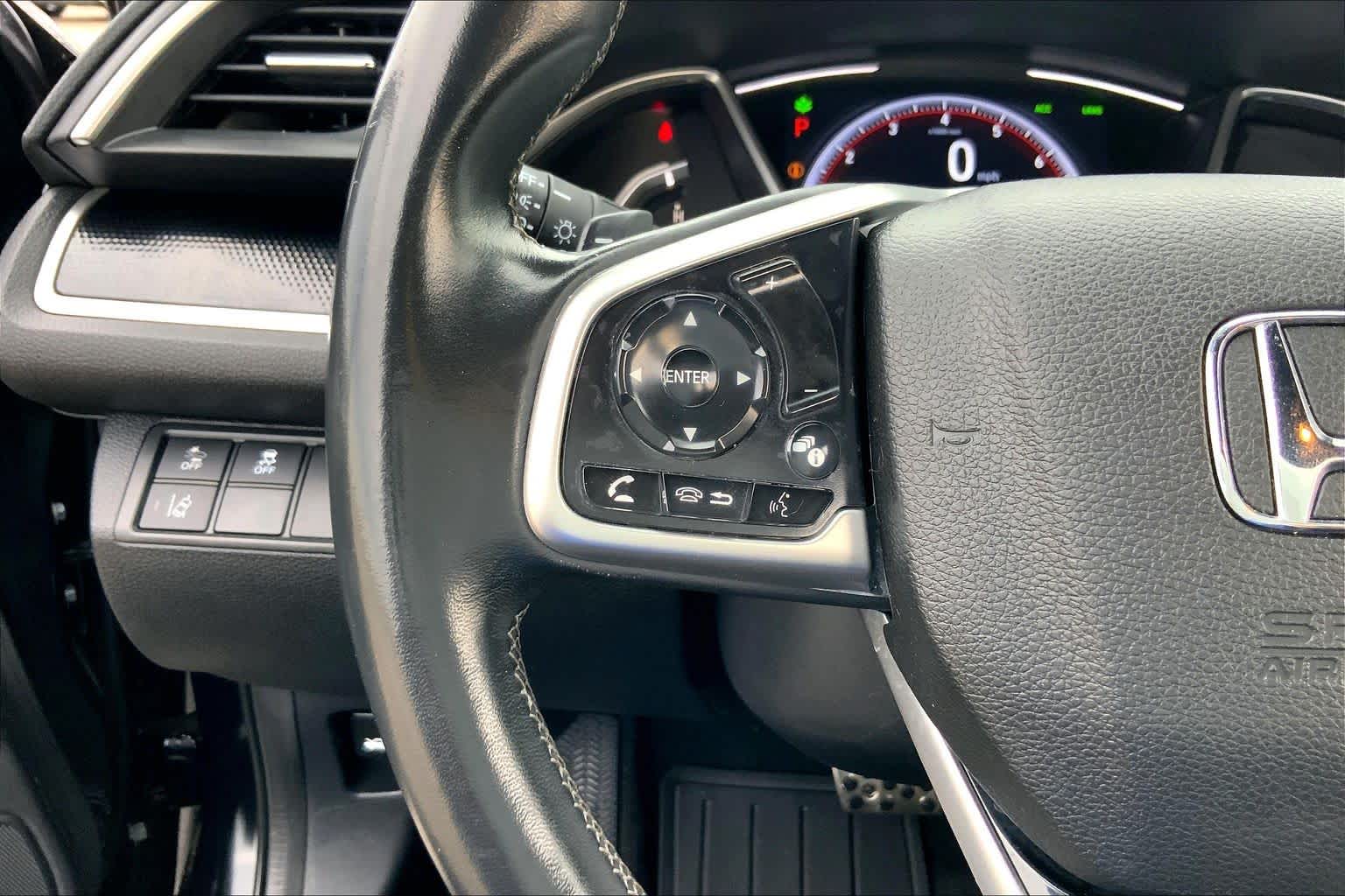 2020 Honda Civic Sedan Sport Crystal Black Pearl at Sterling McCall Nissan