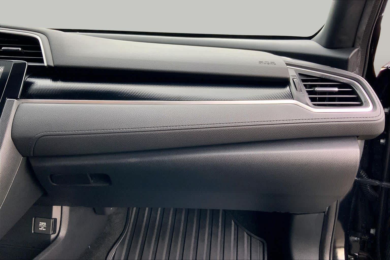 2020 Honda Civic Sedan Sport Crystal Black Pearl at Sterling McCall Nissan