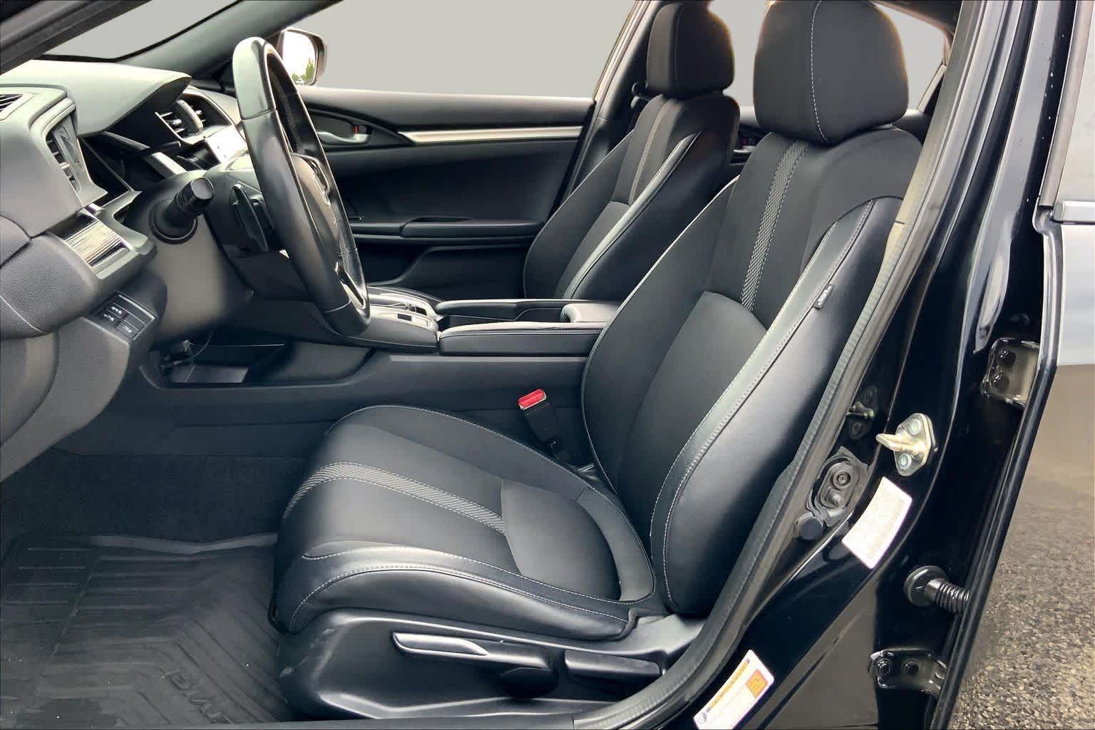 2020 Honda Civic Sedan Sport Crystal Black Pearl at Sterling McCall Nissan