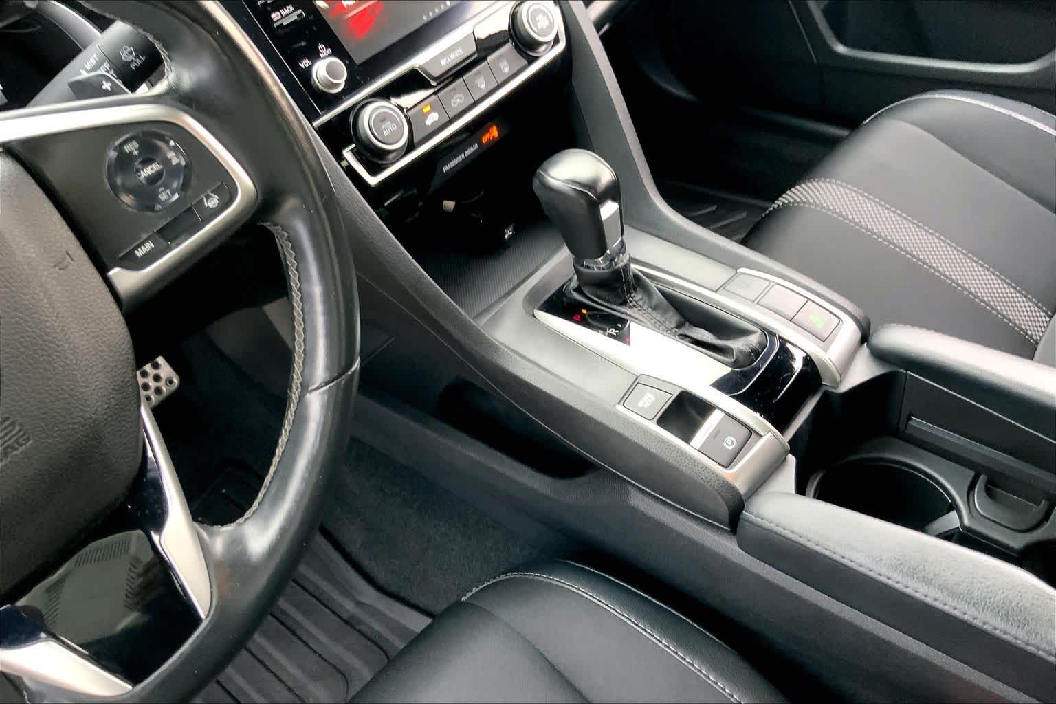 2020 Honda Civic Sedan Sport Crystal Black Pearl at Sterling McCall Nissan