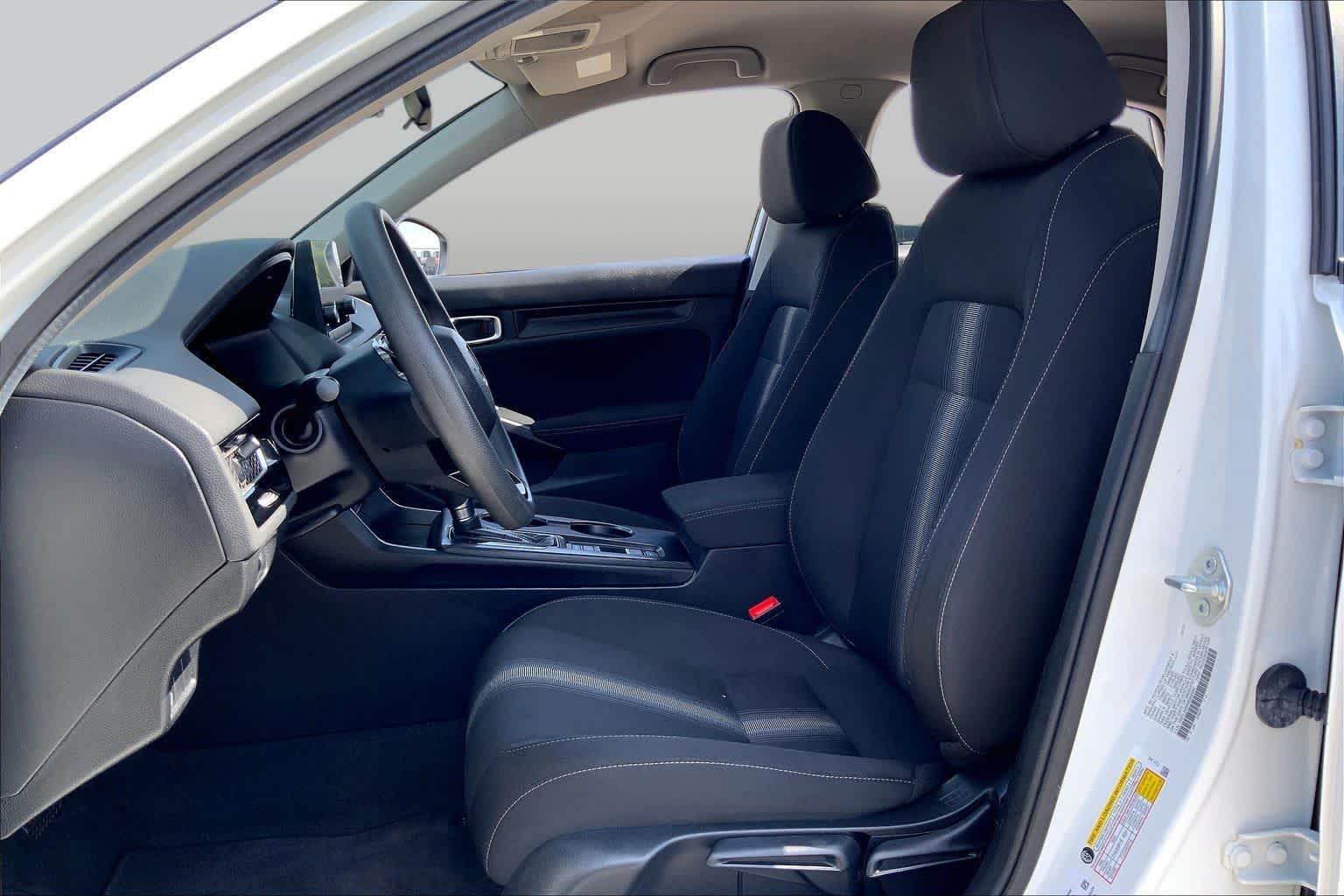 2024 Honda Civic LX Platinum White Pearl at Honda of Clear Lake