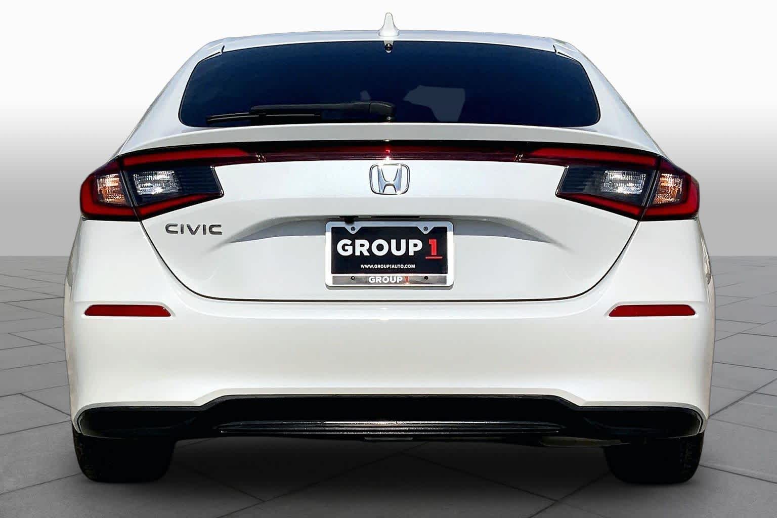 2024 Honda Civic LX Platinum White Pearl at Honda of Clear Lake