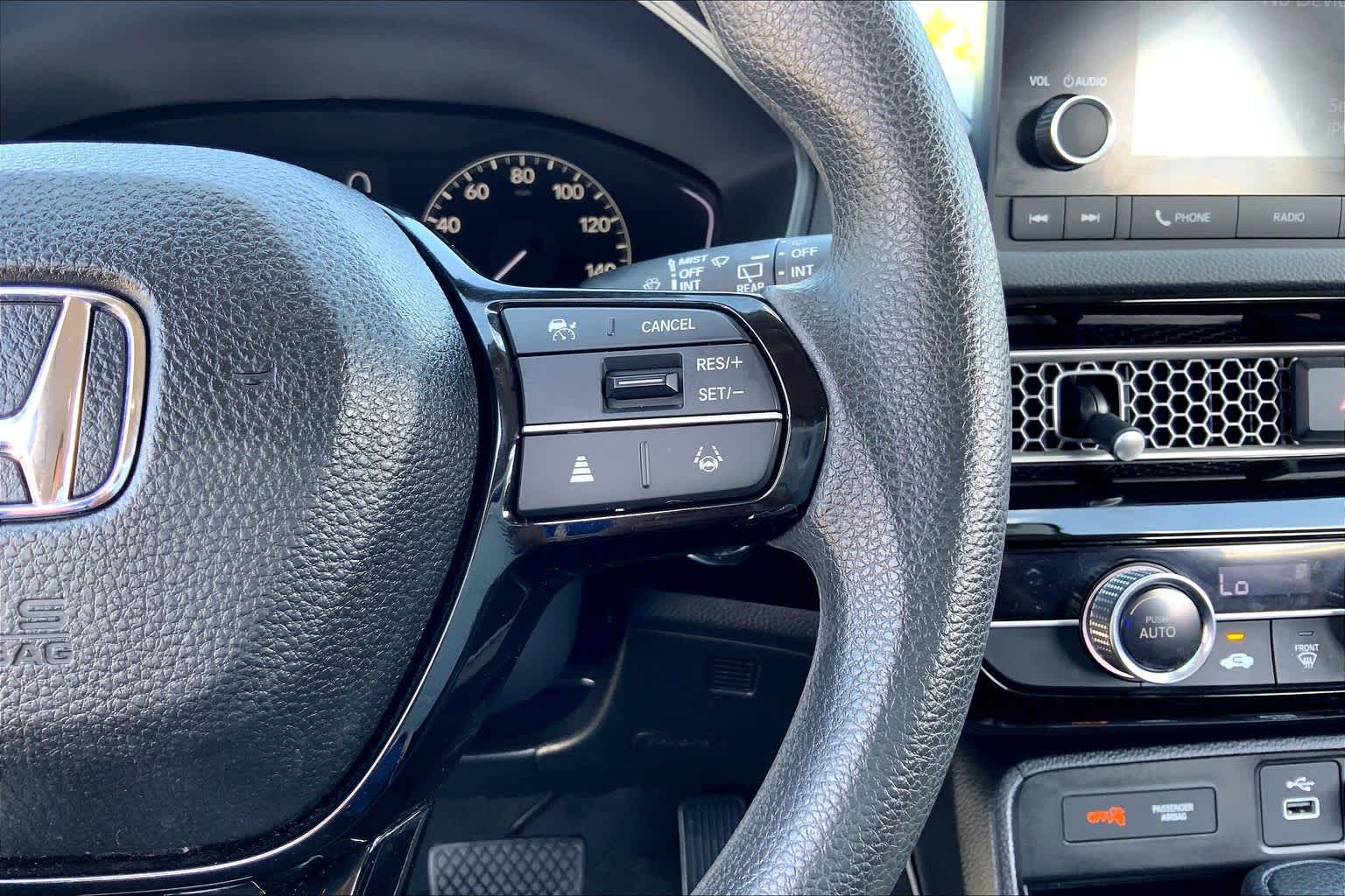 2024 Honda Civic LX Platinum White Pearl at Honda of Clear Lake