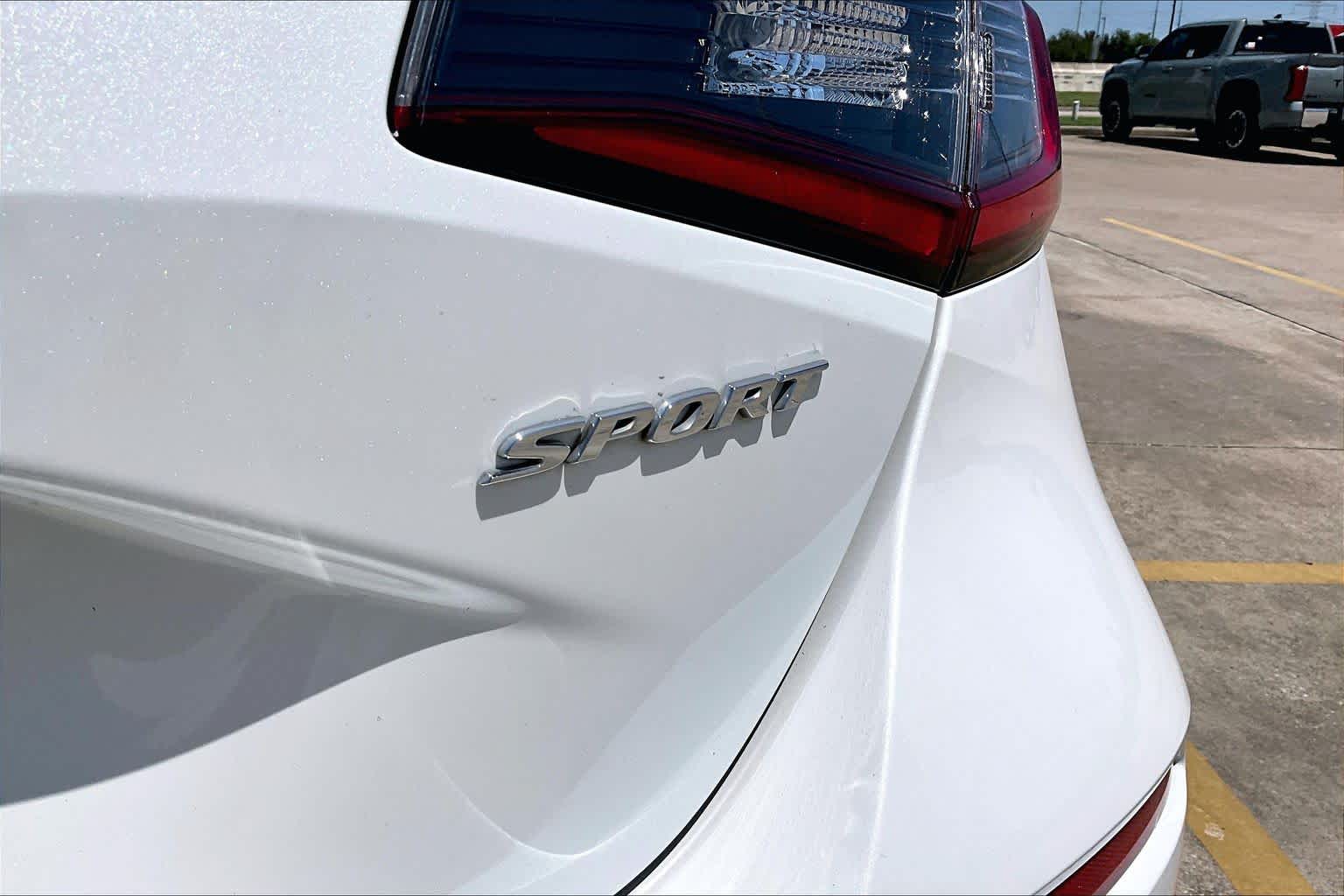2025 Honda Civic Sport Platinum White Pearl at Honda of Clear Lake