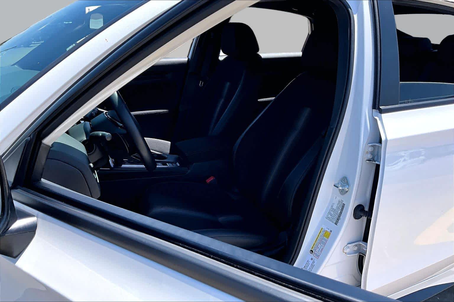 2025 Honda Civic Sport Platinum White Pearl at Honda of Clear Lake