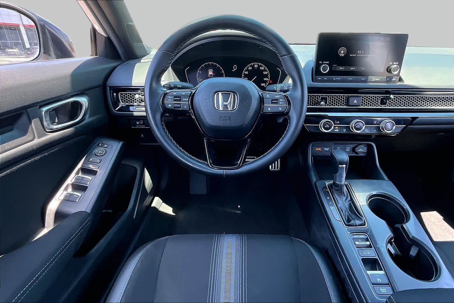 2025 Honda Civic Sport Platinum White Pearl at Honda of Clear Lake