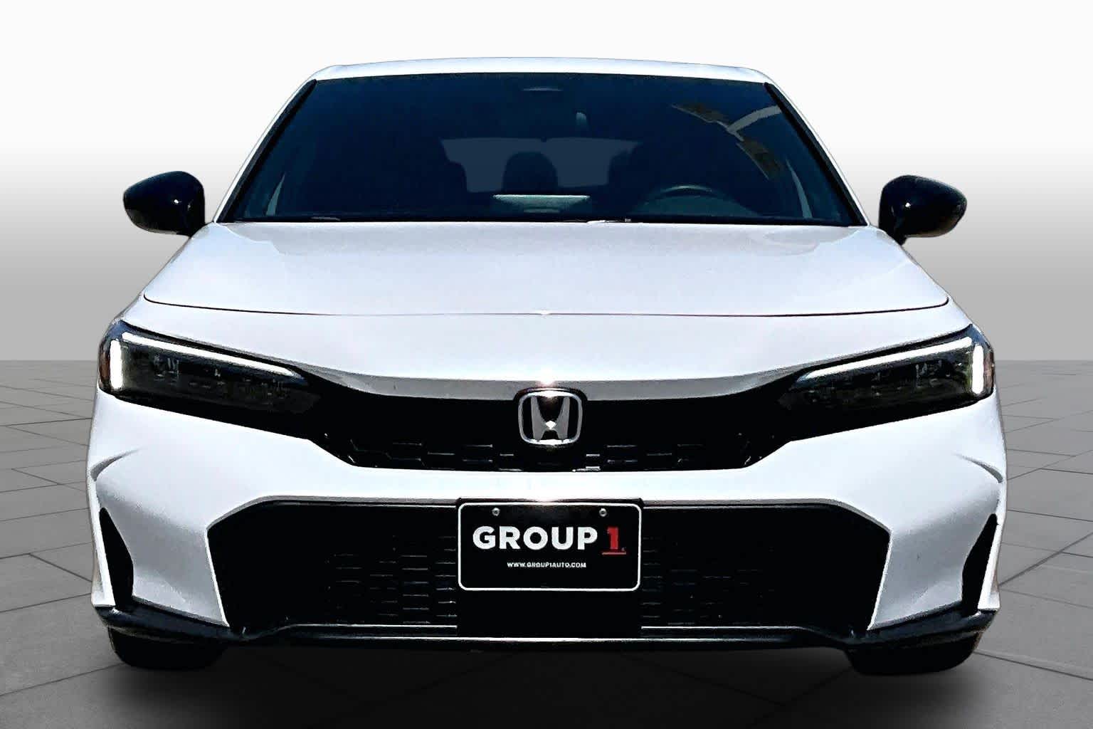 2025 Honda Civic Sport Platinum White Pearl at Honda of Clear Lake