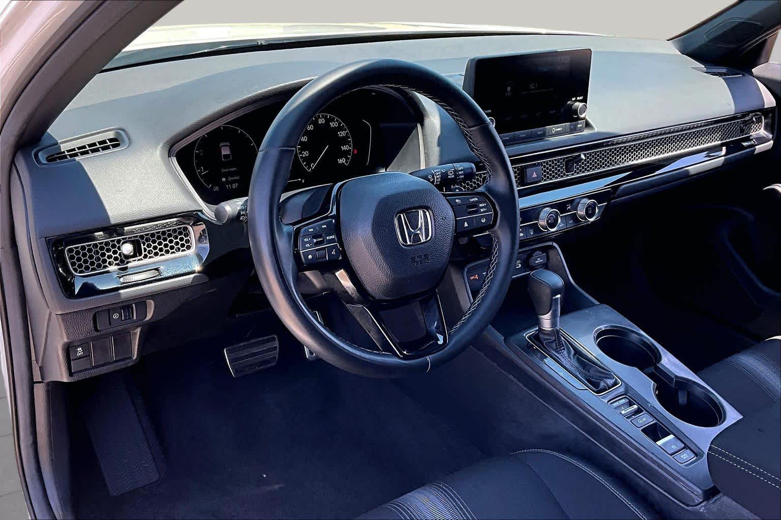 2025 Honda Civic Sport Platinum White Pearl at Honda of Clear Lake