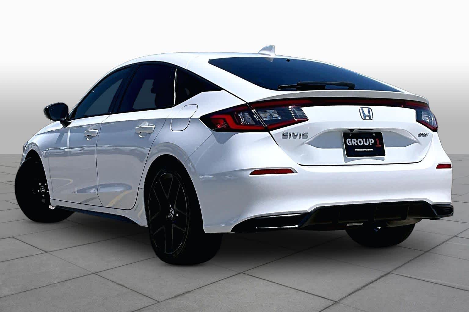 2025 Honda Civic Sport Platinum White Pearl at Honda of Clear Lake