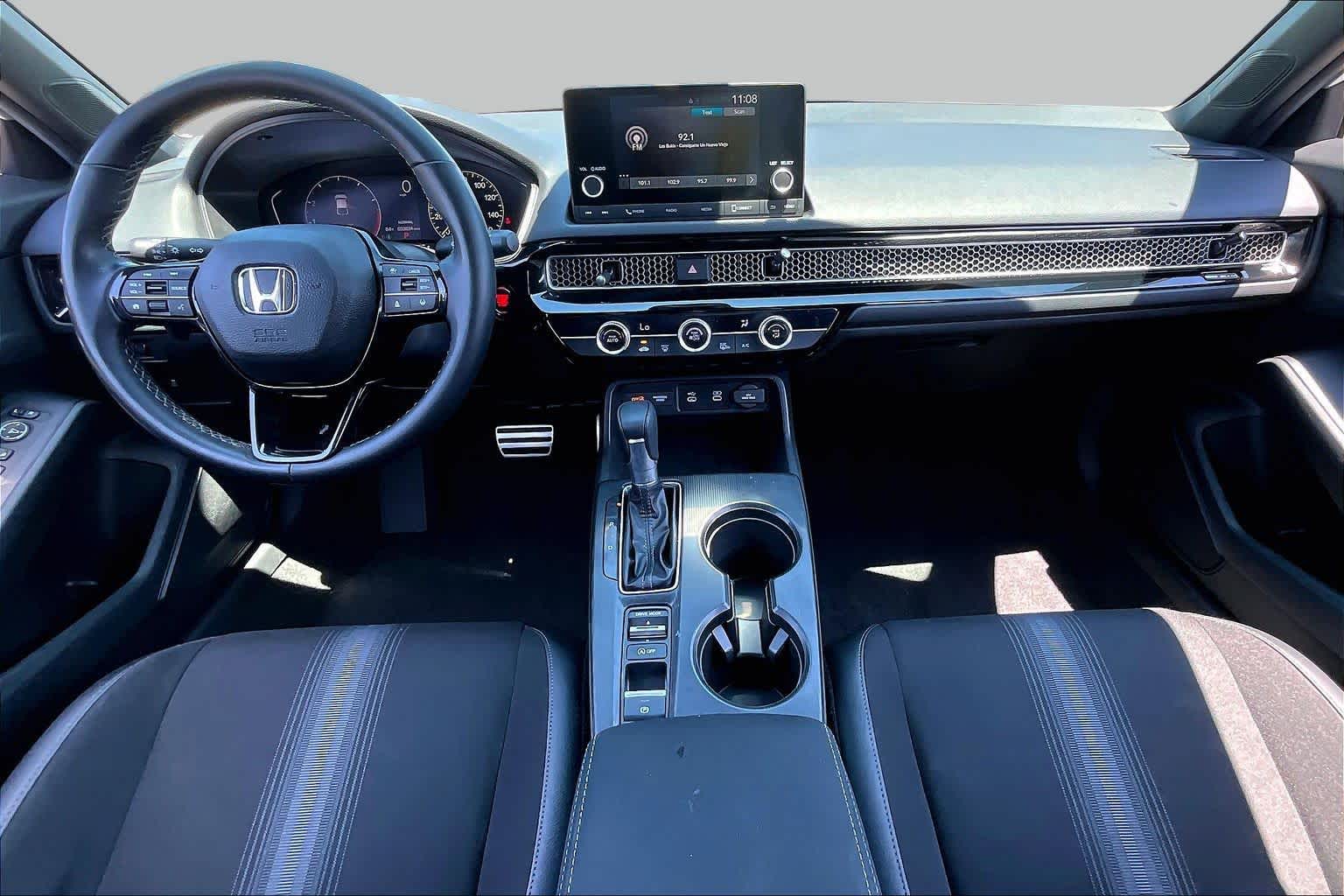 2025 Honda Civic Sport Platinum White Pearl at Honda of Clear Lake
