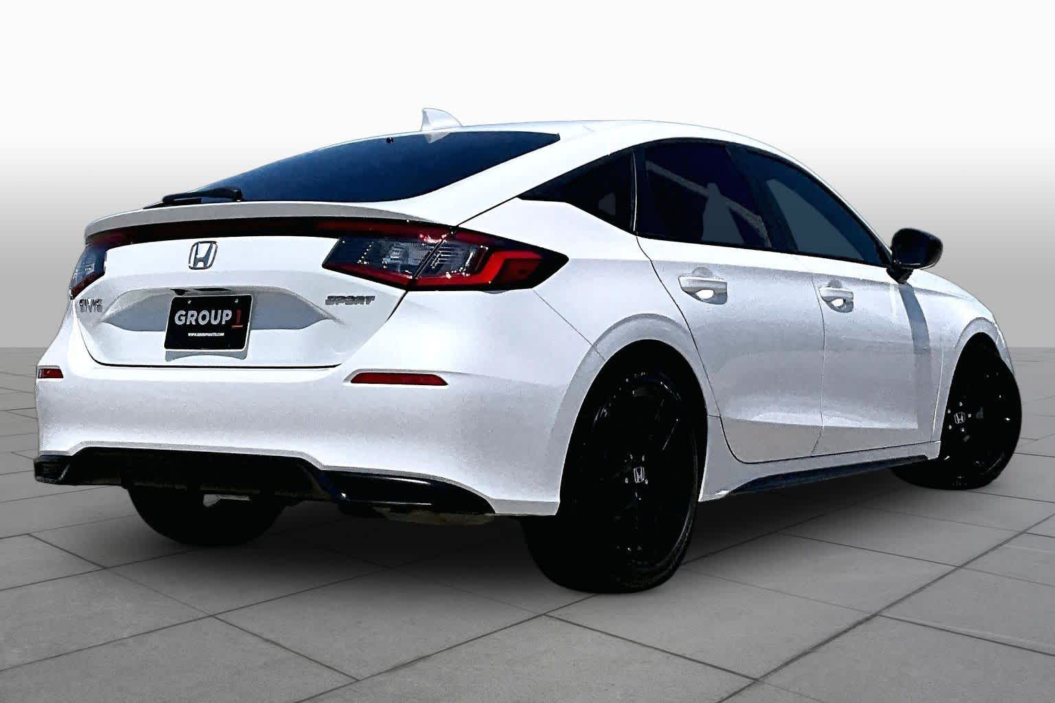 2025 Honda Civic Sport Platinum White Pearl at Honda of Clear Lake