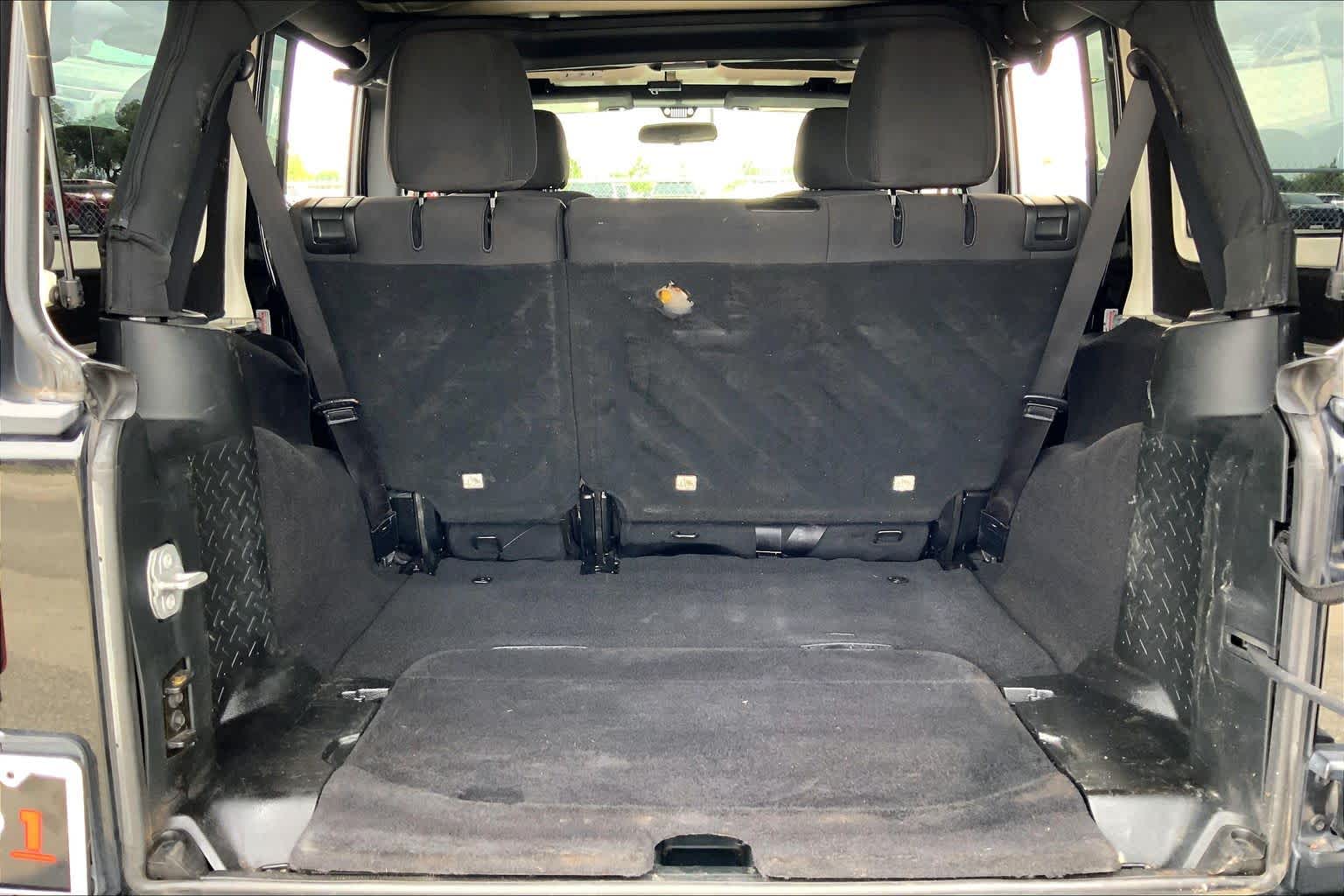 2017 Jeep Wrangler Unlimited Willys Wheeler Black Clearcoat at Lexus of Clear Lake