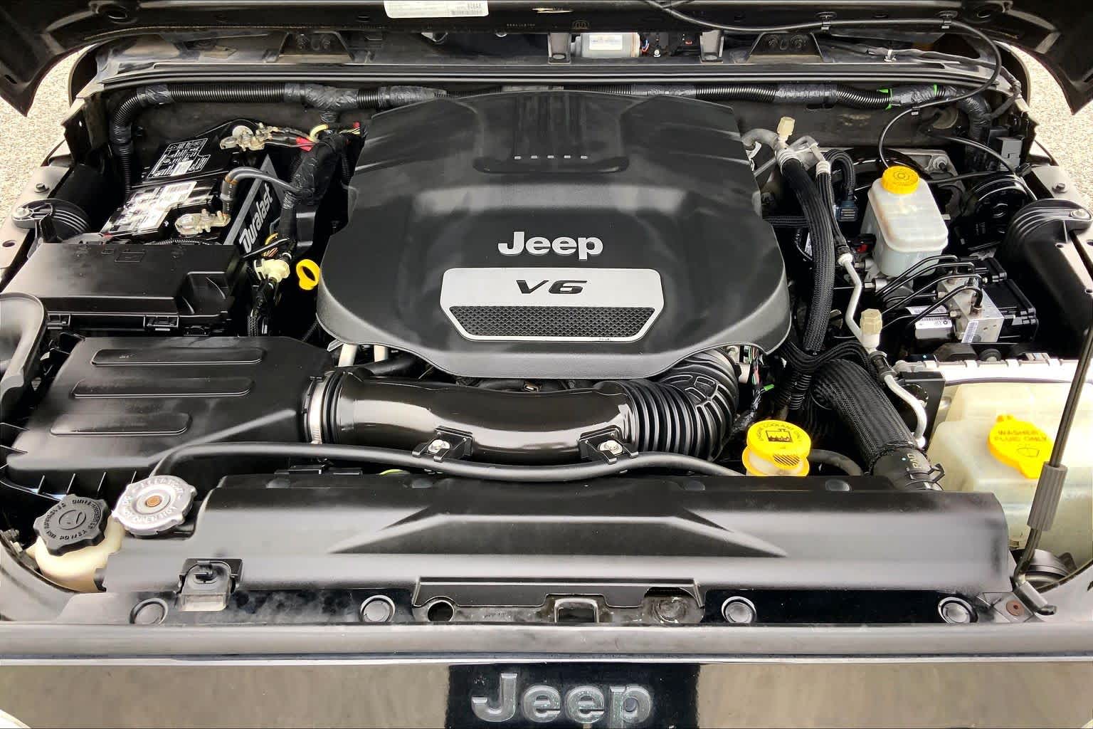 2017 Jeep Wrangler Unlimited Willys Wheeler Black Clearcoat at Lexus of Clear Lake