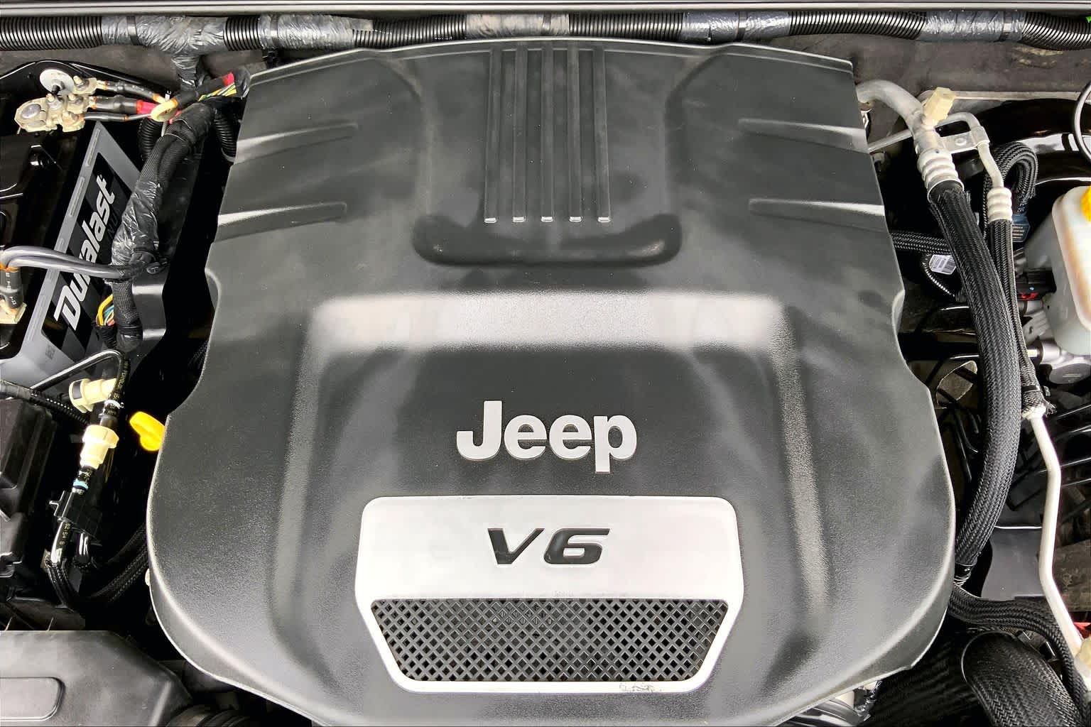 2017 Jeep Wrangler Unlimited Willys Wheeler Black Clearcoat at Lexus of Clear Lake