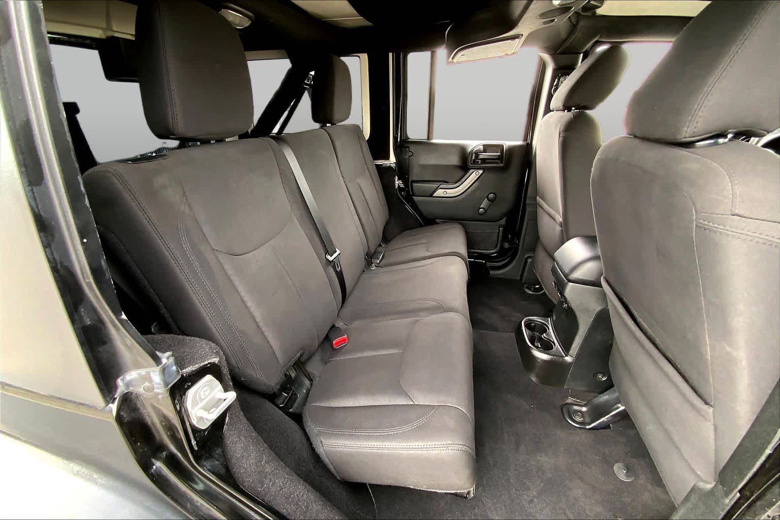2017 Jeep Wrangler Unlimited Willys Wheeler Black Clearcoat at Lexus of Clear Lake