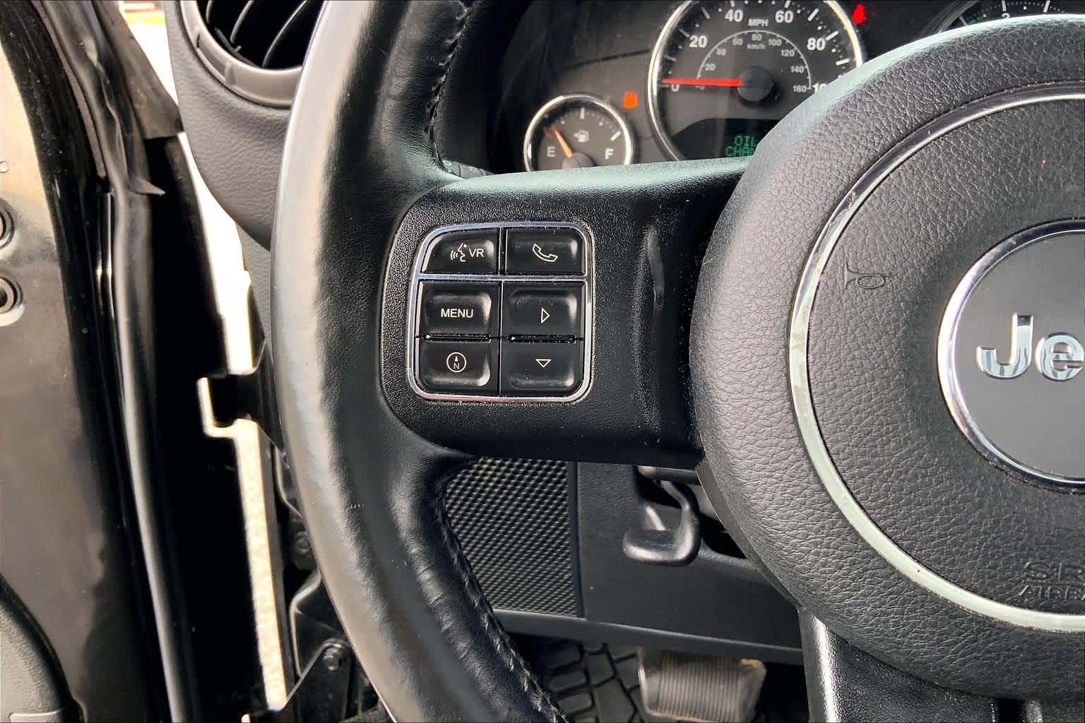 2017 Jeep Wrangler Unlimited Willys Wheeler Black Clearcoat at Lexus of Clear Lake