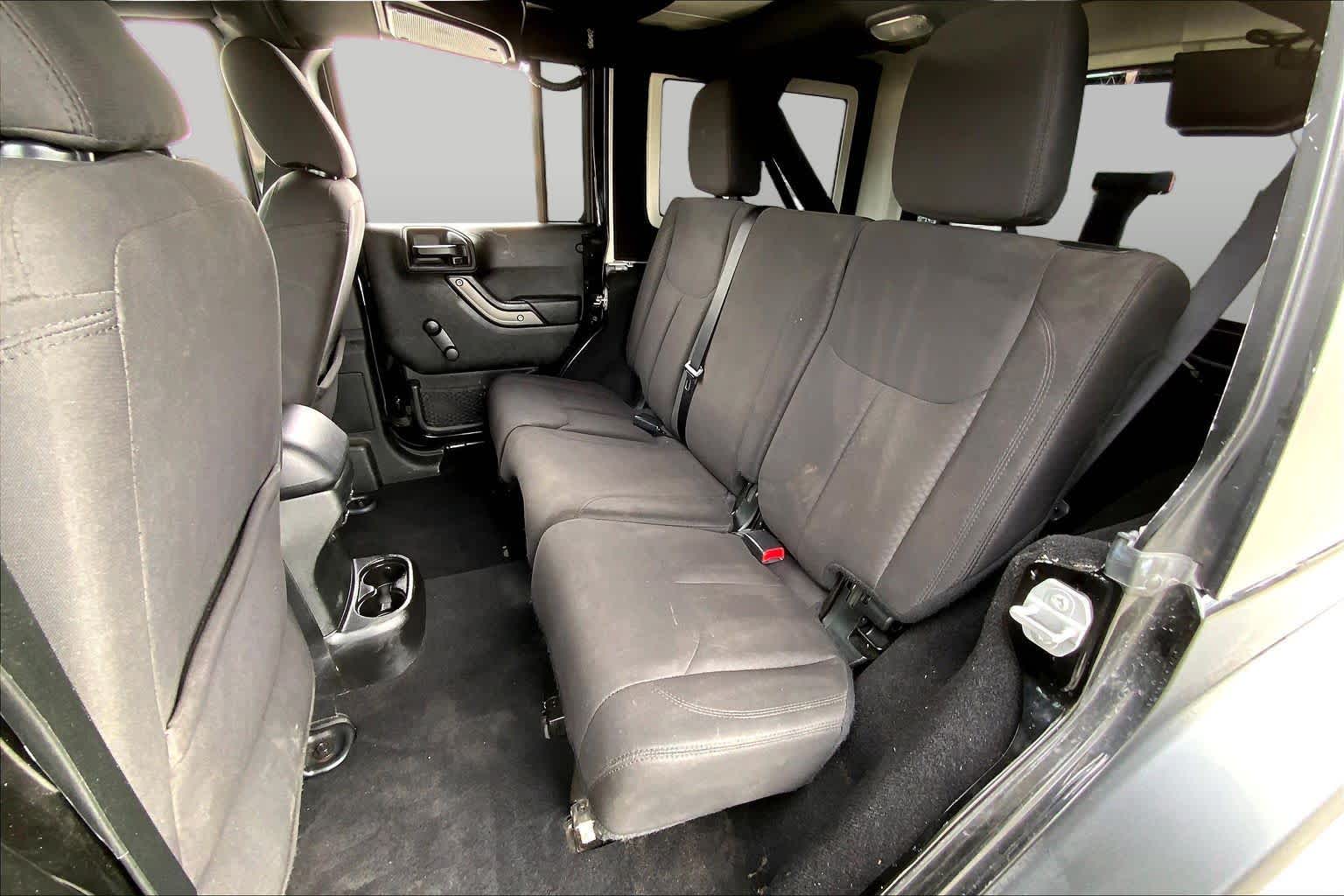 2017 Jeep Wrangler Unlimited Willys Wheeler Black Clearcoat at Lexus of Clear Lake