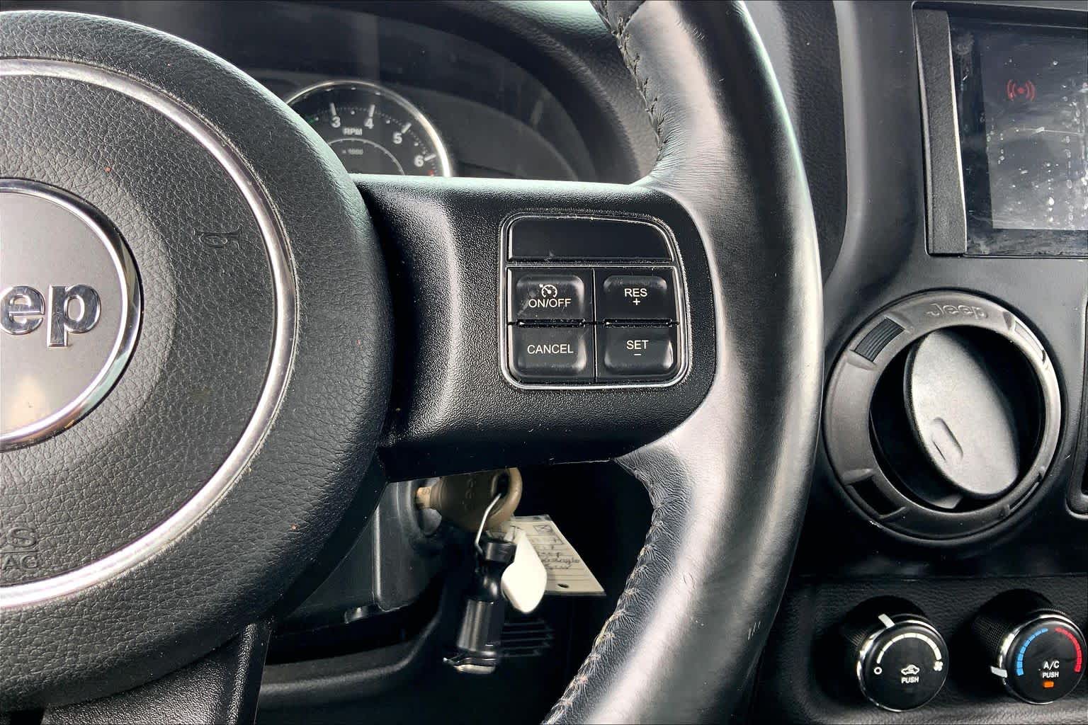 2017 Jeep Wrangler Unlimited Willys Wheeler Black Clearcoat at Lexus of Clear Lake