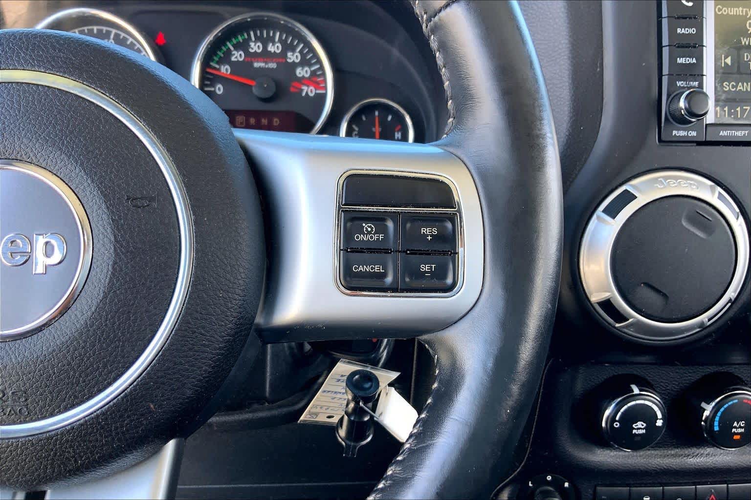 2014 Jeep Wrangler Unlimited Rubicon X Bright White Clearcoat at Mac Haik Ford