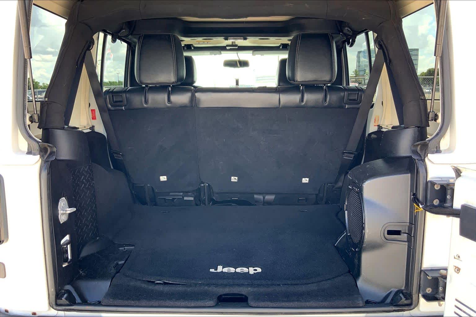 2014 Jeep Wrangler Unlimited Rubicon X Bright White Clearcoat at Mac Haik Ford