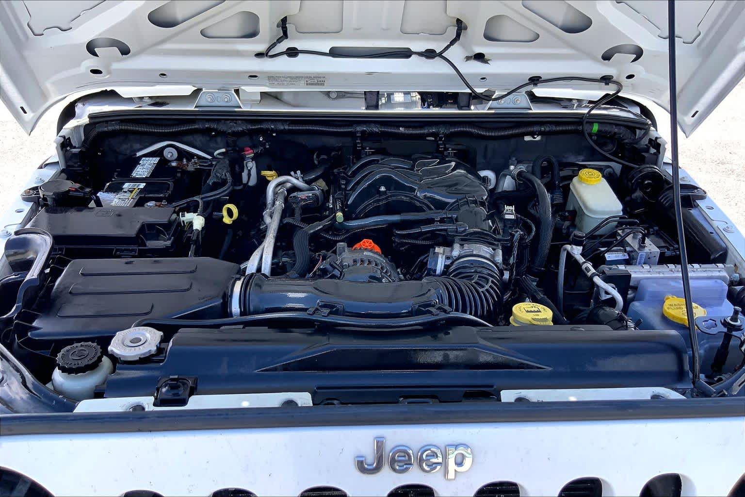2014 Jeep Wrangler Unlimited Rubicon X Bright White Clearcoat at Mac Haik Ford