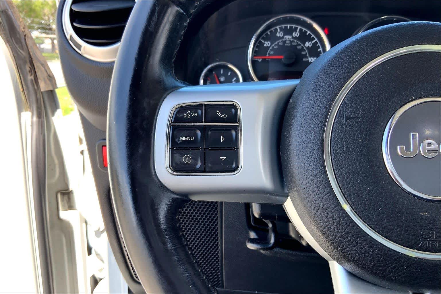 2014 Jeep Wrangler Unlimited Rubicon X Bright White Clearcoat at Mac Haik Ford