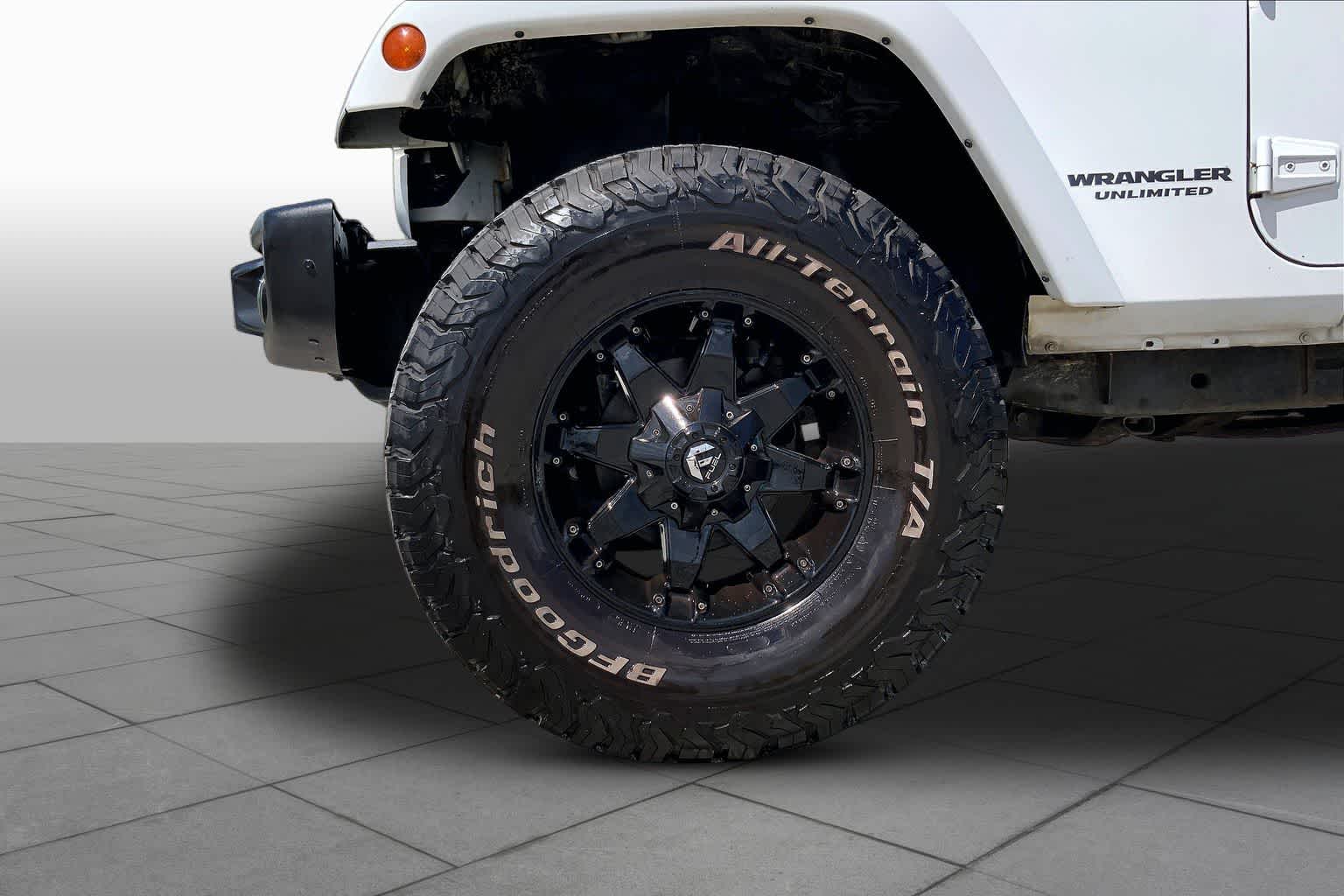 2014 Jeep Wrangler Unlimited Rubicon X Bright White Clearcoat at Mac Haik Ford