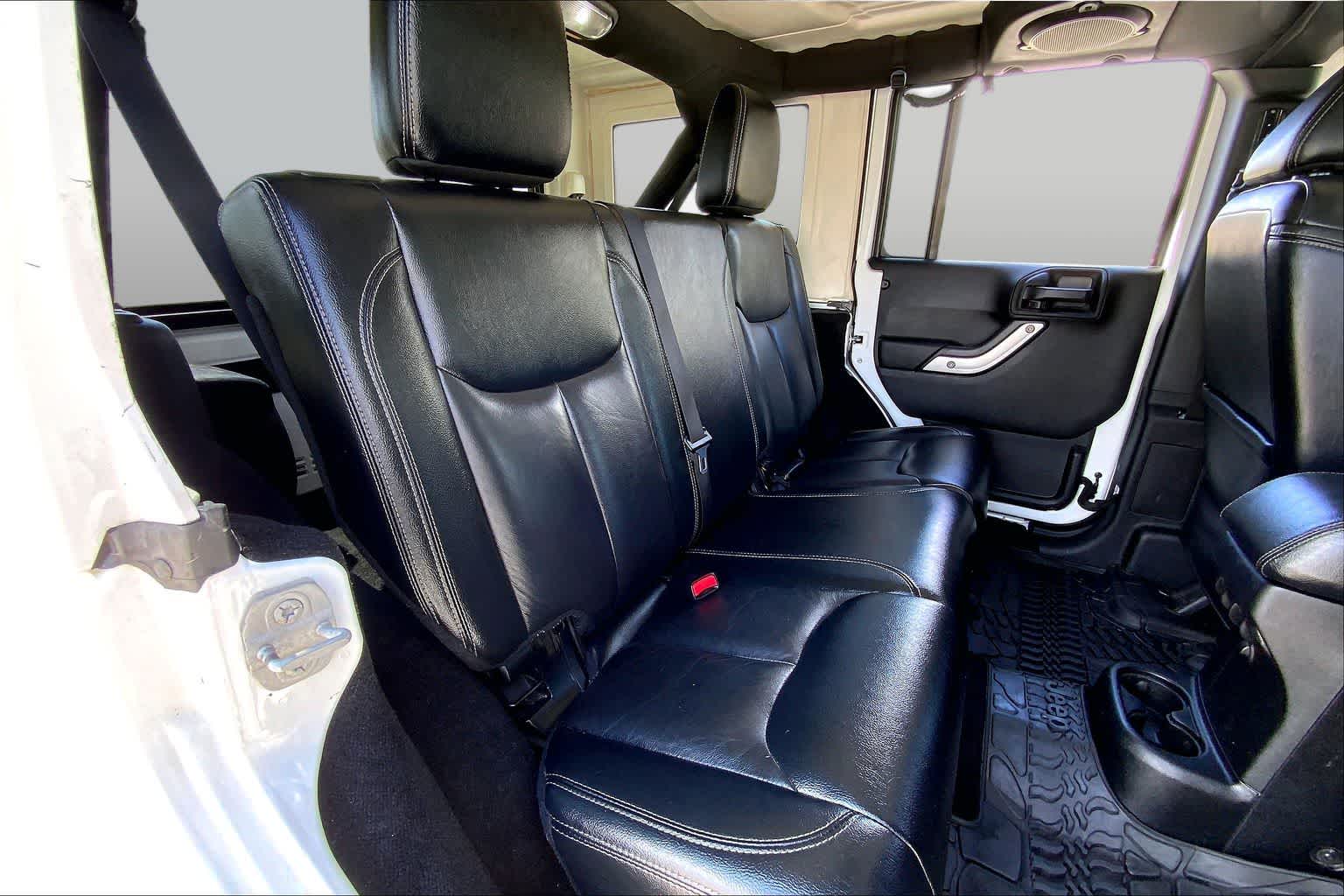 2014 Jeep Wrangler Unlimited Rubicon X Bright White Clearcoat at Mac Haik Ford