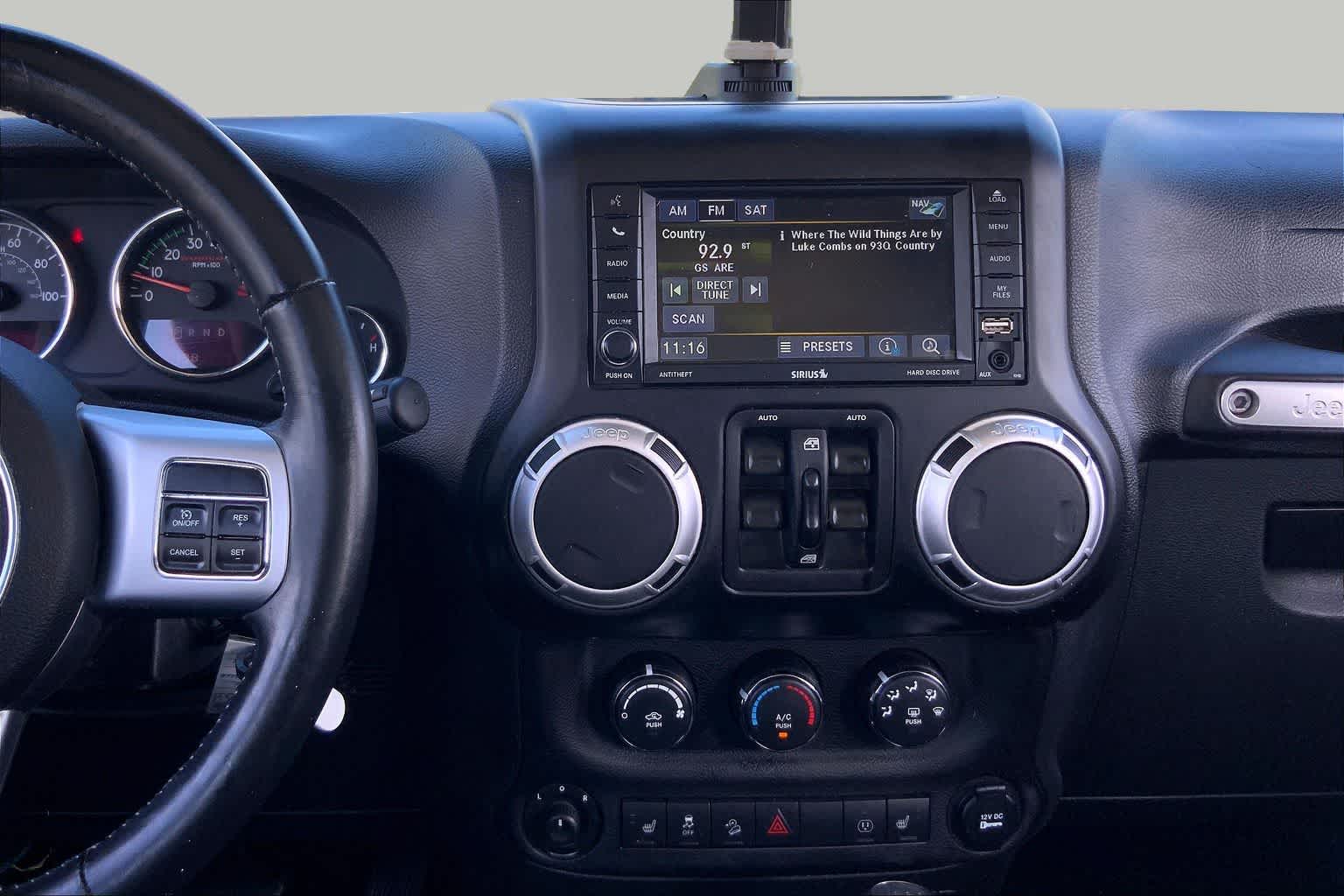 2014 Jeep Wrangler Unlimited Rubicon X Bright White Clearcoat at Mac Haik Ford