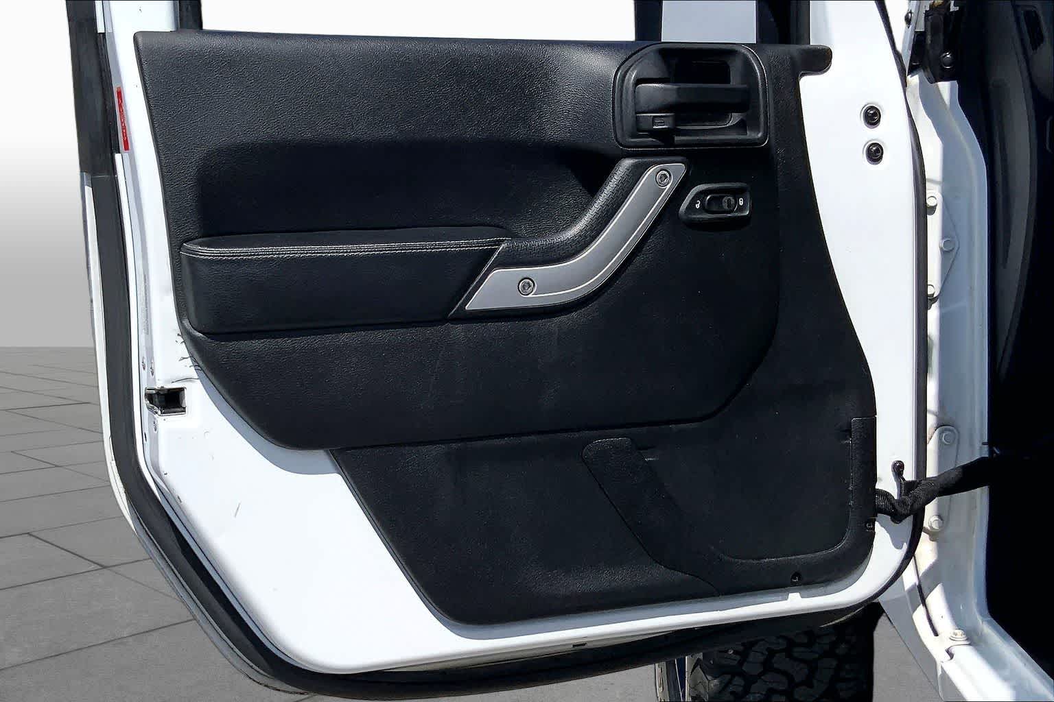2014 Jeep Wrangler Unlimited Rubicon X Bright White Clearcoat at Mac Haik Ford