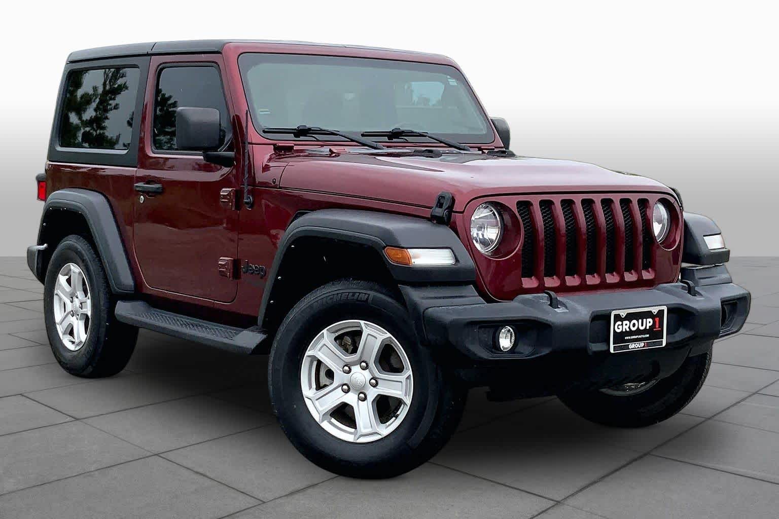 2021 Jeep Wrangler Sport S Snazzberry Pearlcoat at Lexus of Clear Lake