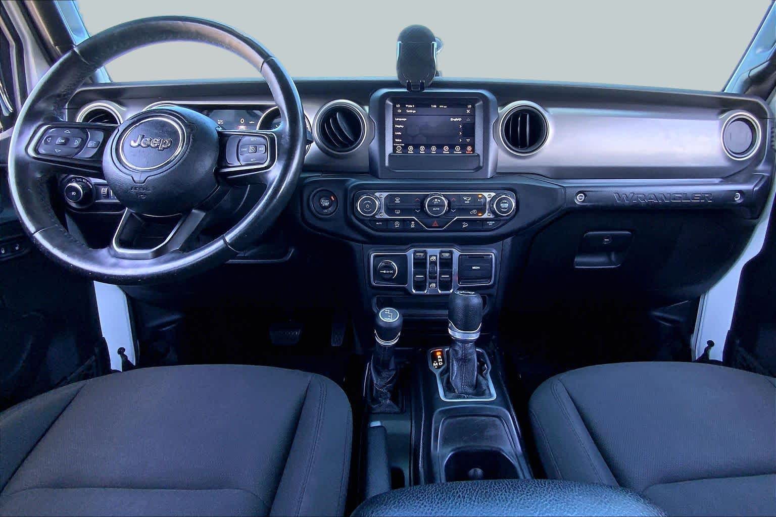 2018 Jeep Wrangler Unlimited Sport S Bright White Clearcoat at Honda of Clear Lake