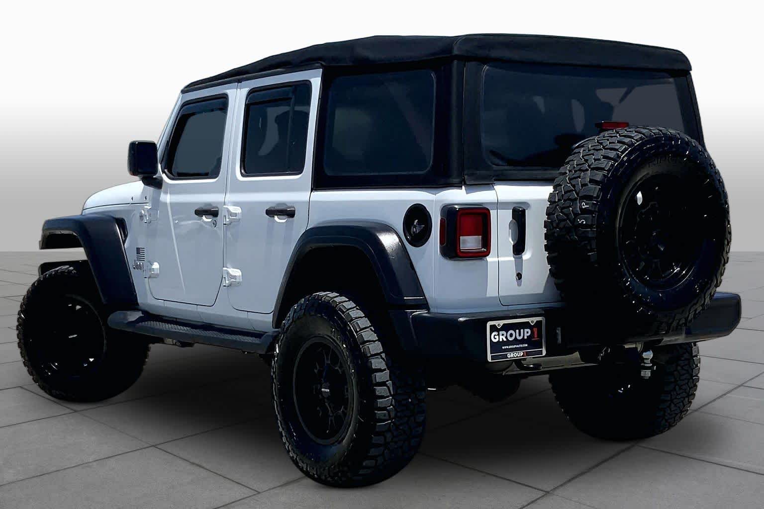 2018 Jeep Wrangler Unlimited Sport S Bright White Clearcoat at Honda of Clear Lake
