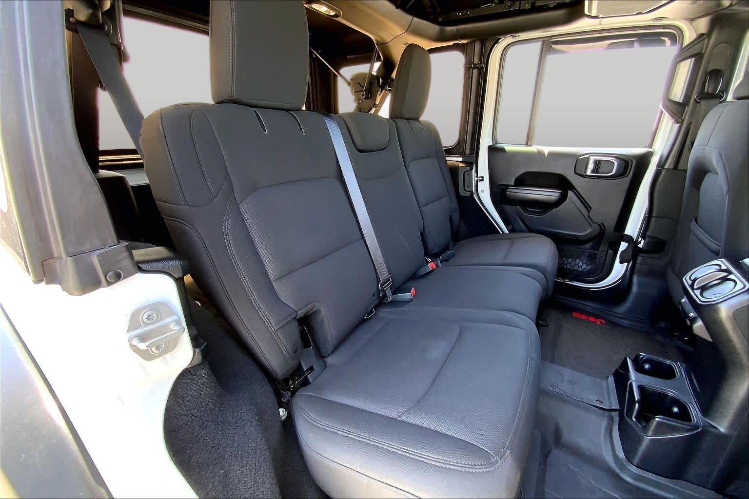 2018 Jeep Wrangler Unlimited Sport S Bright White Clearcoat at Honda of Clear Lake