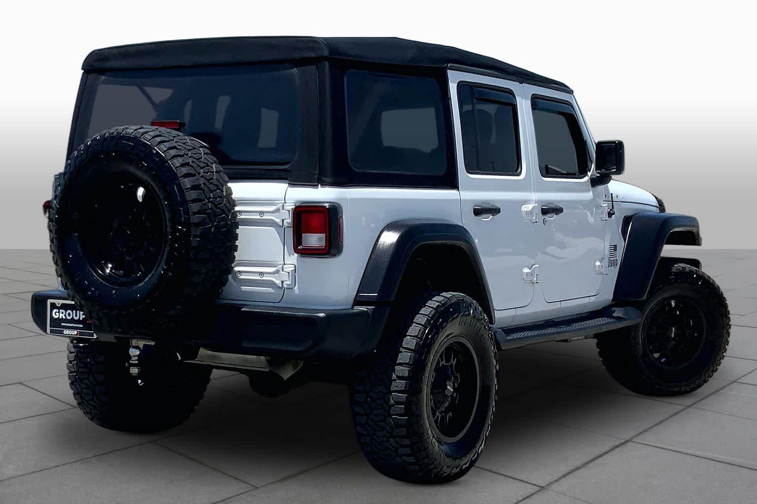 2018 Jeep Wrangler Unlimited Sport S Bright White Clearcoat at Honda of Clear Lake