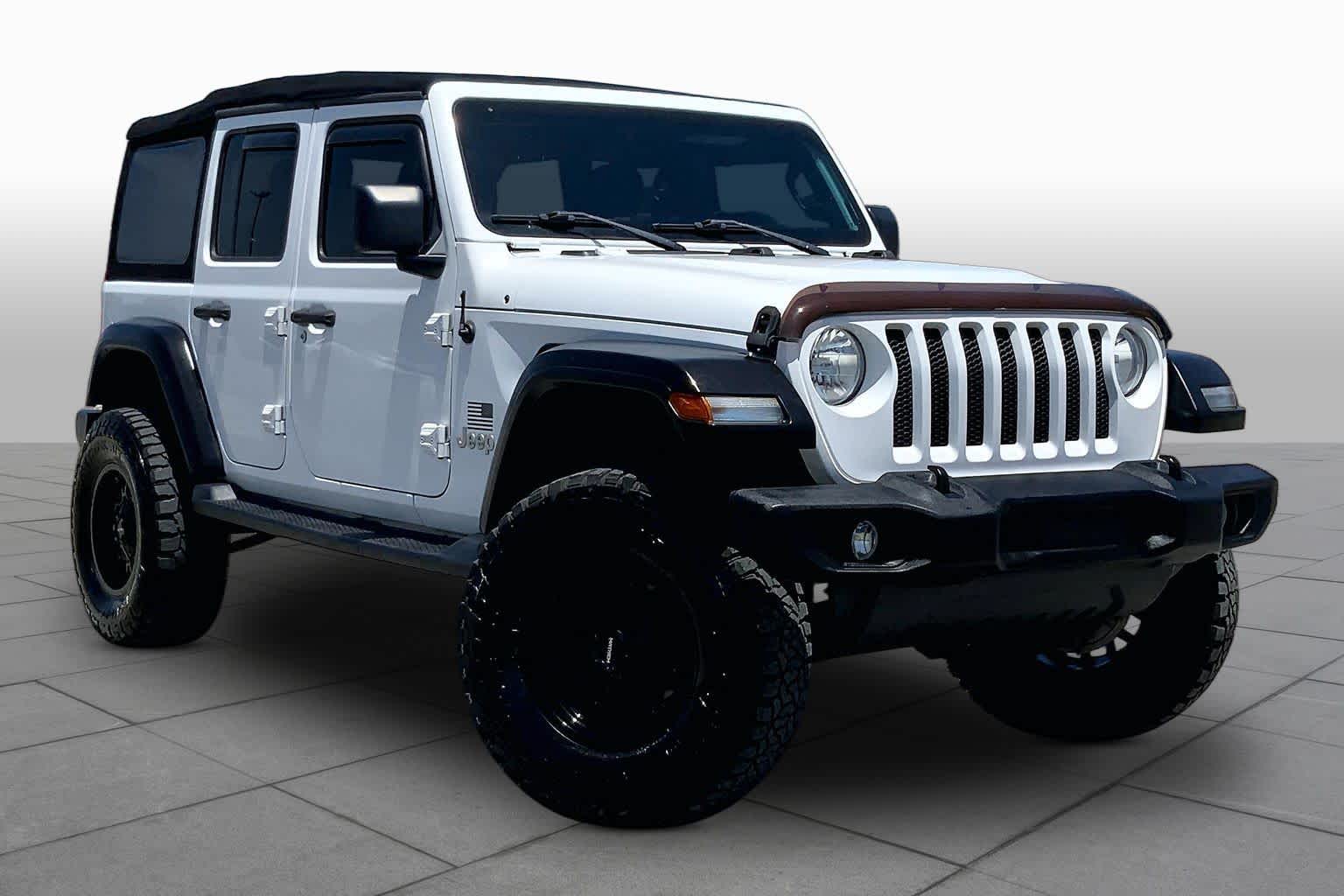 2018 Jeep Wrangler Unlimited Sport S Bright White Clearcoat at Honda of Clear Lake