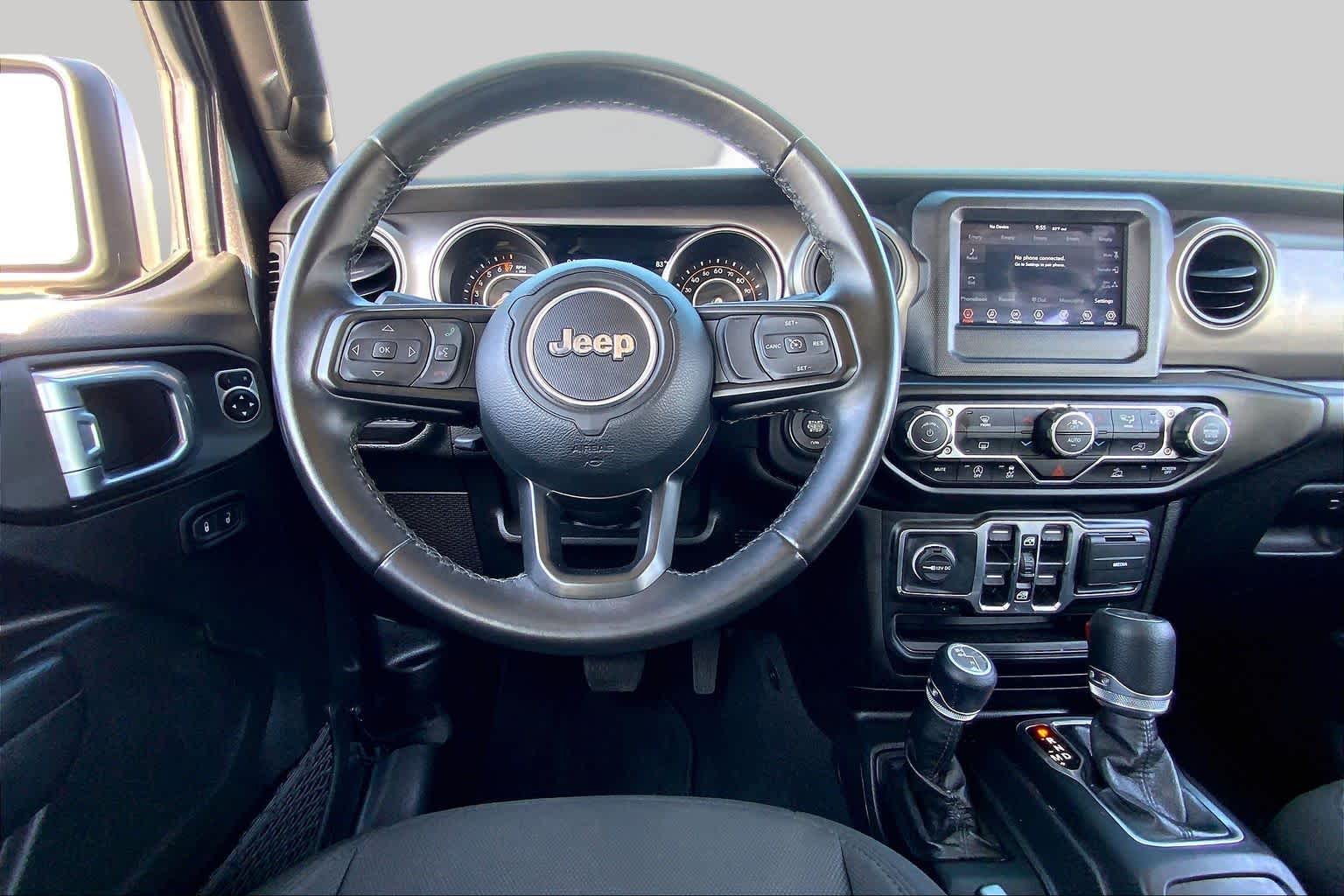 2022 Jeep Wrangler Unlimited Sport S Granite Crystal Metallic Clearcoat at Beck & Masten Kia
